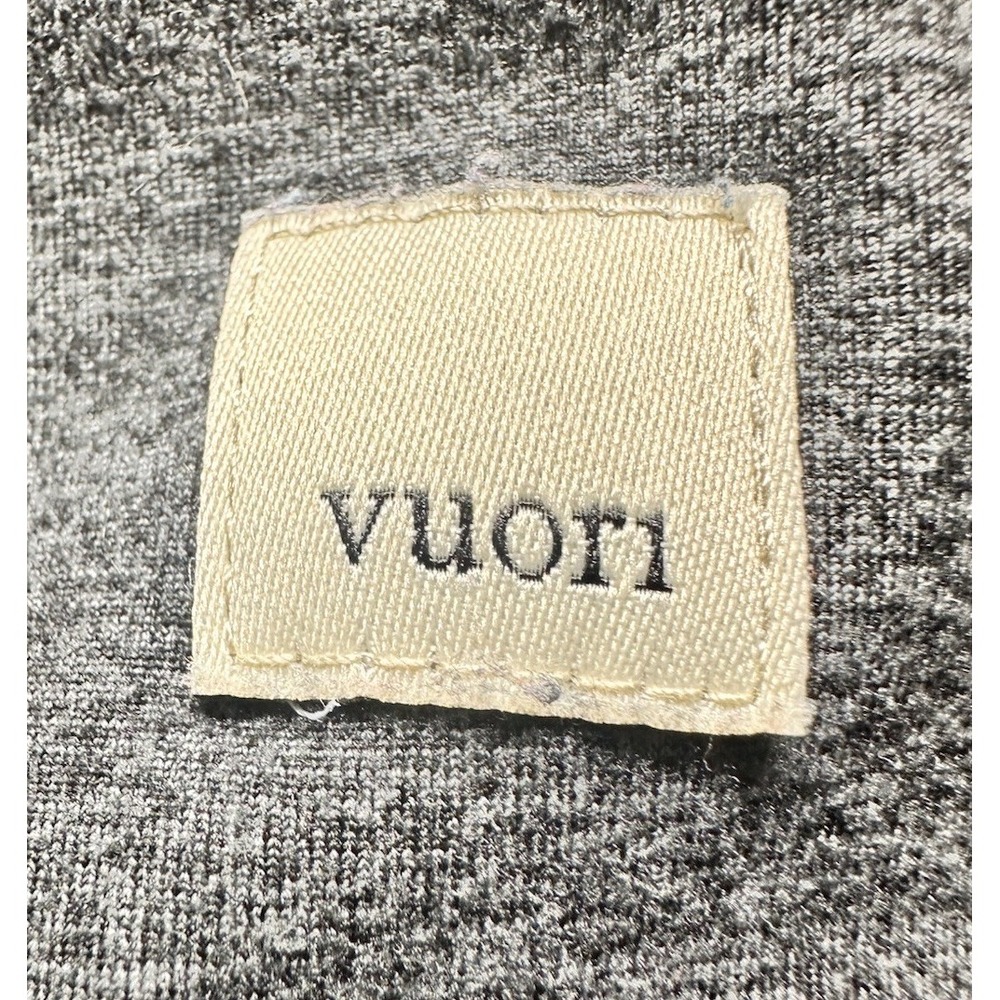 Vuori Leggings Womens Small Gray Heathered Soft Clean Elevation High Rise Crop - Picture 3 of 10